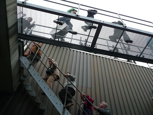 Die letzten Treppenstufen